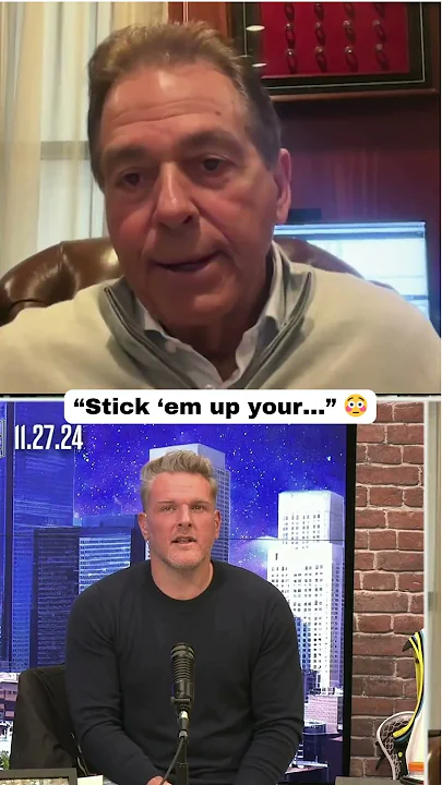 Nick Saban on Pat McAfee is hysterical ?