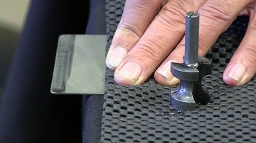 How to sharpen router bits and cutters by James Barry Sharpening solutions with Titman edge diamond