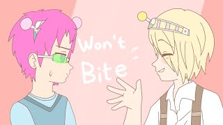 (OLD) Won't Bite Animation Meme - Kusuo Saiki and Kusuke Saiki