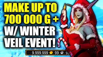 Winter Veil Event GOLDMAKING GUIDE! Make TONS OF GOLD! WoW Dragonflight Goldfarming