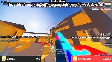 BEST Roblox Arsenal Script Aimbot Mobile & PC