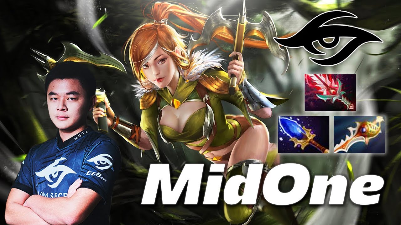 MidOne Windranger Pro Archer Dota 2
