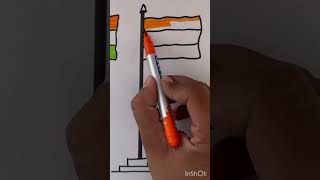 Indian flag #trending #viral #drawing #india #indianarmy #indianflag #indian