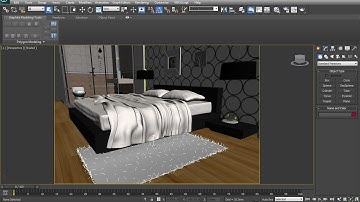 3ds Max Tutorial|Realistic Interiors in V ray|Carpet Fur|Fresnel & Shadow/Light Falloff|Part 1