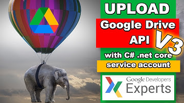 How I upload files to my google drive account with C#. #googledriveapi