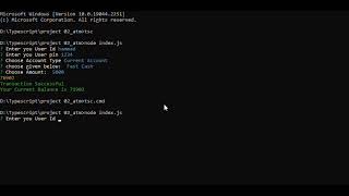 ATM Machine Project