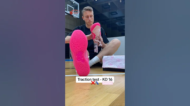 KD 16 Aunt Pearl traction test 💕 #basketballshoes #auntpearl #kd16