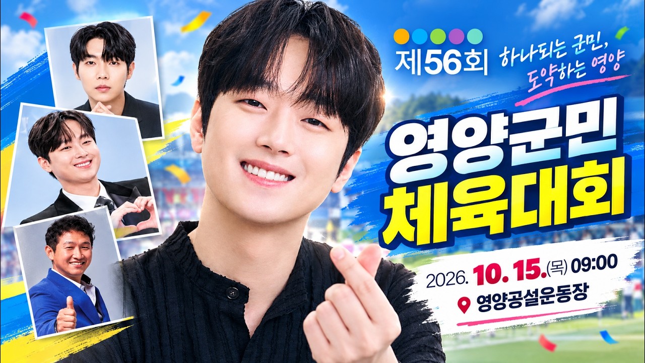 이찬원, 손태진, 김범룡 출연 제56회 영양군민 체육대회 [고화질 실시간 라이브 방송]
