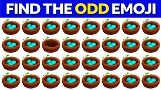 find the odd emoji । find the odd emoji out । find the odd emoji hard । find the odd one out