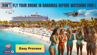How to Register Your Drone in The Bahamas 🇧🇸 (Easy Guide 2026)| ✅Drone Permit Bahamas for Tourists🛥️