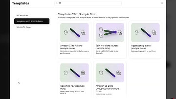 Upsolver SQLake Interface Walkthrough