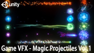 Unity Game VFX：Magic Projectiles Vol.1