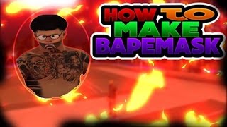 HOW TO MAKE BAPE MASK ON 2K17