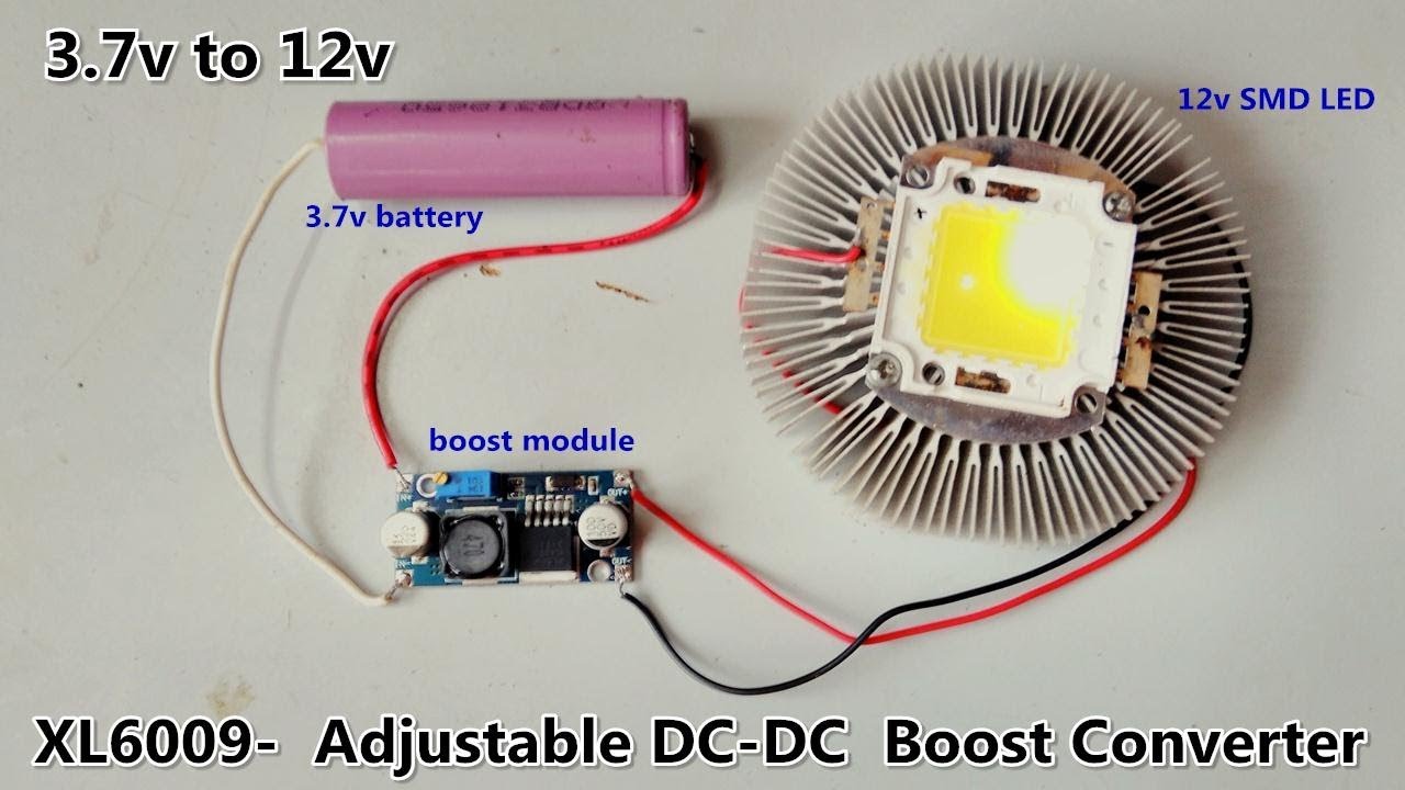 Regulador De Voltaje Step Up Xl6009 Dc Dc 5v-35v