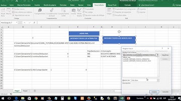 Cómo OBTENER TODOS los nodos hijo de un CFDI o XML de Nómina en EXCEL con VBA