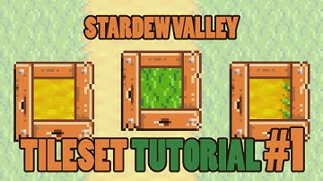 Create a pixel texture! - Stardew Valley Tileset Tutorial #1