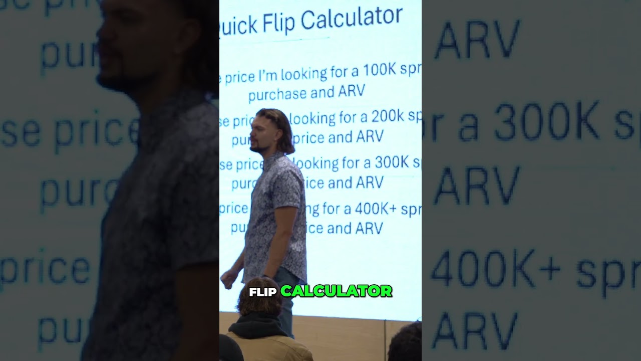 ⁣Quick Flip Calculator Instantly Analyze Real Estate Deals