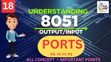 8051 Microcontroller Ports Explained | Types of Ports (P0, P1, P2, P3) & Pull-Up Resistors |