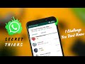 DEFINITIVE New Hidden WhatsApp Secret Tricks of 2020😱  I Bet You Don't Know