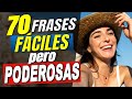 70 Frases en inglés FÁCILES pero MUY PODEROSAS | Aprende inglés FÁCIL para TODOS