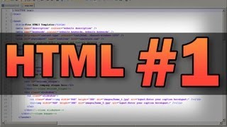 HTML Tutorial 1: Basics (pictures, align, size, redirecting, metatags, links, text options)