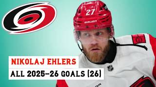 Nikolaj Ehlers (#27) All 26 Goals of the 2025-26 NHL Season