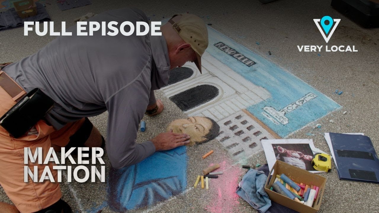 Maker Nation Challenge: Chalk Artists Battle the Elements | Full Episode | Stream free on Very Local