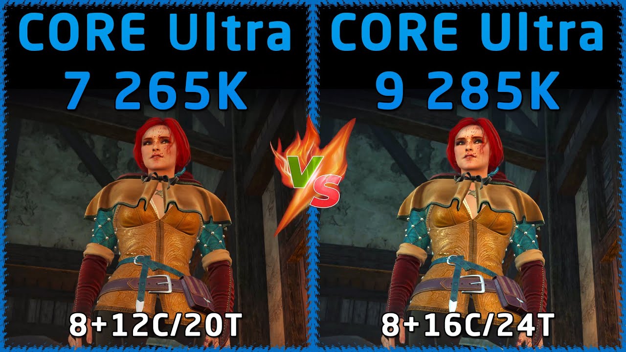 Intel Core Ultra 7 265K vs Intel Core Ultra 9 285K - YouTube