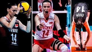 Legendary Middle Blocker - Eda Erdem | Best Spikes and Blocks | VNL 2021 (HD)