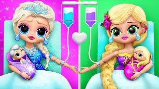 Rapunzel ve Elsa Hastanede! 30 LOL Aman Tanrım Kendin Yap Projeleri