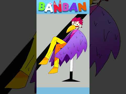 반반의 유치원 캐릭터 디자인 Garten of Banban <strong>Character</strong> <strong>Design</strong> #shorts [아려랑]