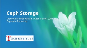 Ceph Storage (Quincy) || Deploy/Install/Bootstrap a Ceph Cluster || Cephadm Orchestrator CLI method