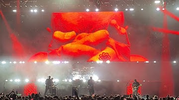 Breaking Benjamin, beginning of performance, Prudential Center 9/10/25 🖤  
