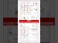 30'x72' HOUSE PLAN WITH DIMENSIONS #home#housedesign #house#architecture#modernhouse #interiordesign