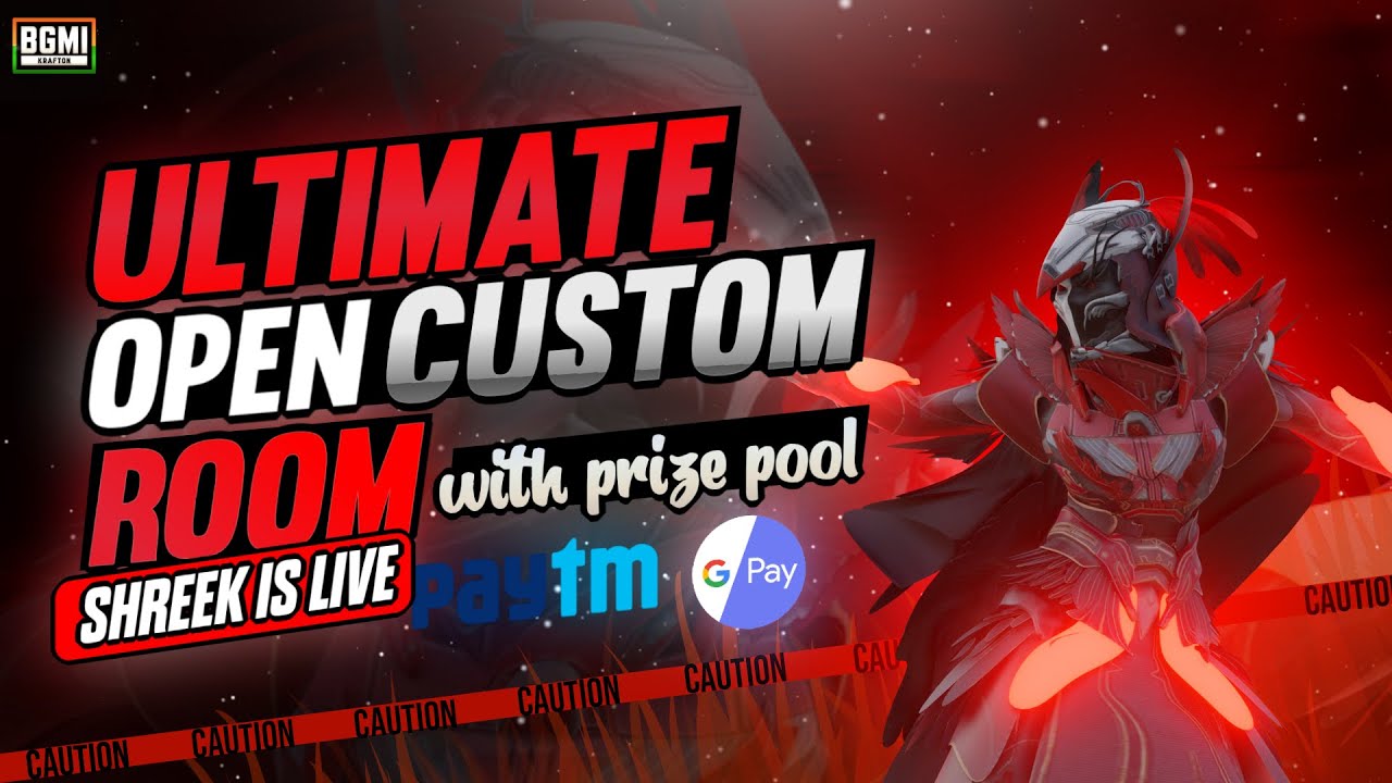 BGMI open custom rooms&gameplay|Sunday chill raid day|PUNJABI streamer|2K Soon#bgmilive #customroom