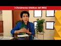 3 Dictámenes médicos del IMSS