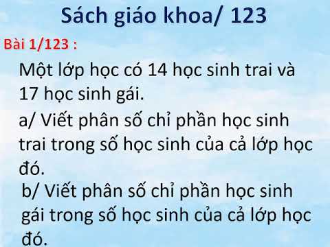 Lớp 4 - Môn: Toán - Bài: Luyện tập chung (Tuần 23- 02/4/2020)