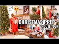2021 CHRISTMAS PREP!!🎄 CHRISTMAS HOUSE TOUR | PREP, BAKE & CLEAN WITH ME
