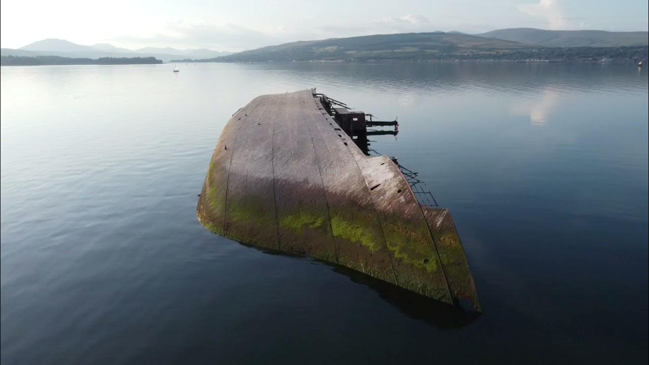 Greenock Esplanade to Sunken Sugar Boat and back. YouTube