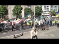 Stephanie, sung by Ukranian demonstration in Berlin 2022.5.22