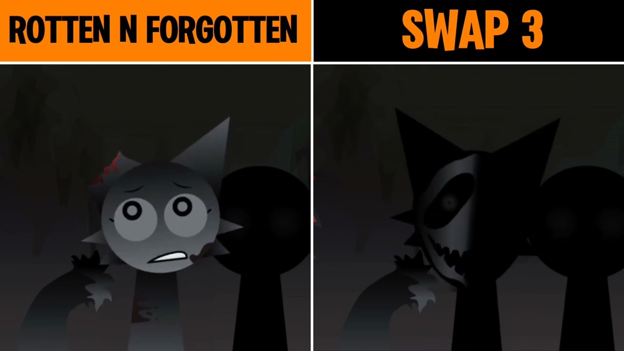 Incredibox Sprunki Phase 3 Rotten N Forgotten Swap 3
