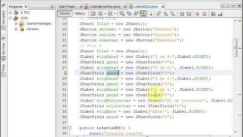 Interfaces gráficas 3 - Interfaces complejas