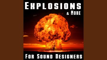 Deep Space Explosion with Distortion