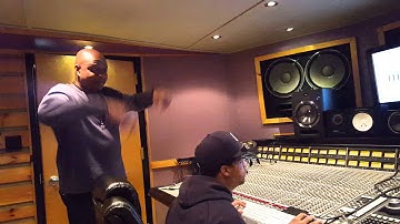 Lenny Fontana & D-Train - When You Feel What Love Has - Session @ Karmic Power Records Studio