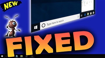Windows 10 Search Bar Not Working / Can