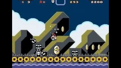 Super Mario World Hack - Sunset