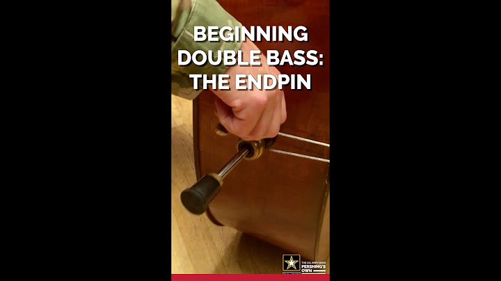 End pins for cellos and double basse là gì năm 2024