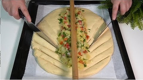 Yumurta yok. 1 bardak süt. Patatesli Börek. Hiç böyle pişirdinizmi #patates #süt #un #yumurta #yok