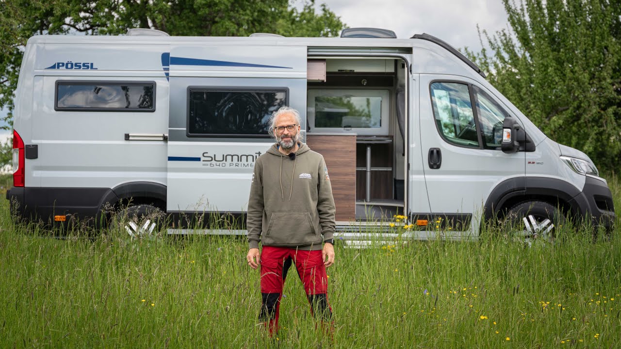Pössl Summit Prime 640 – Sky Roof und riesiges Schwenkbad - Unser Premium Kastenwagen ab 60.699 €