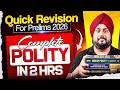 *Polity* Most important Topics | Prelims Quick Revision 2026 |  | UPSC Booster 2026 | Navdeep Singh